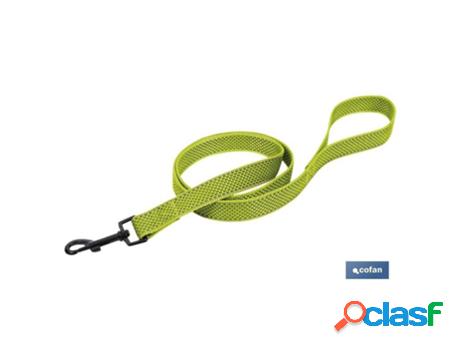 Correa reflectante perros verde golfo 1,5x120cm