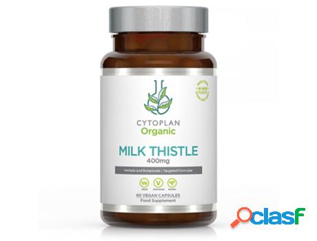 Cytoplan Organic Milk Thistle 400mg 60&apos;s