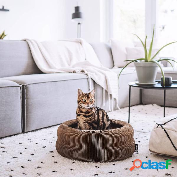 DISTRICT70 Cama para gatos plegable 3 en 1 Maze cartón