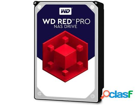 Disco HDD Interno WESTERN DIGITAL WD Red Pro (4 TB -