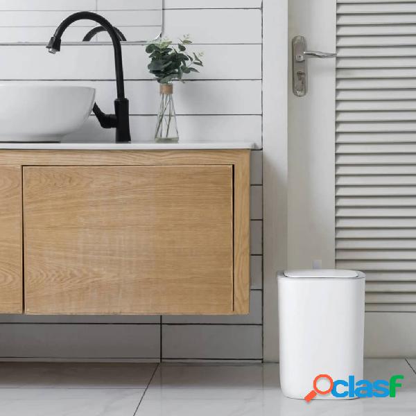 EKO Cubo de basura con sensor Morandi 12 L blanco