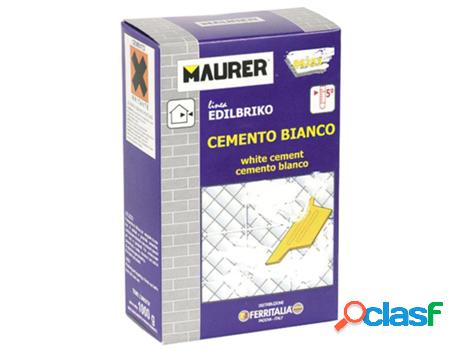 Edil cemento blanco maurer (caja 5 kg.)