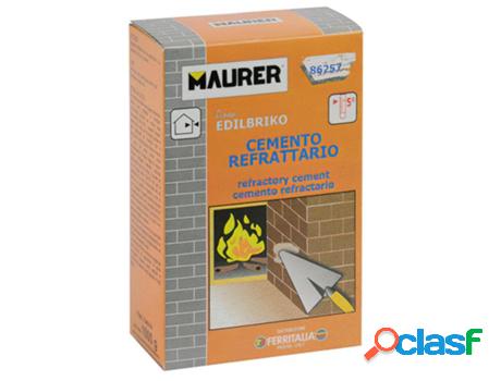 Edil cemento refractario maurer (caja 1 kg.)