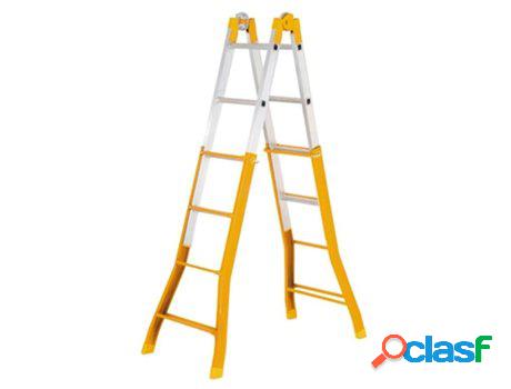 Escalera telescópica mixta wolfpack 5+5 peldaños