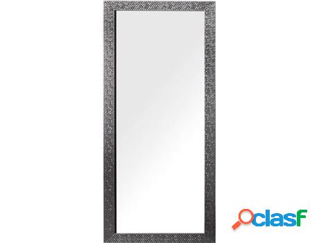 Espejo de Pared Ajaccio (Plateado - Material Sintético