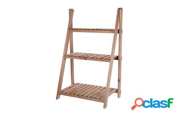 Estantería de madera de Jardín con 3 estantes 68x38x96cm