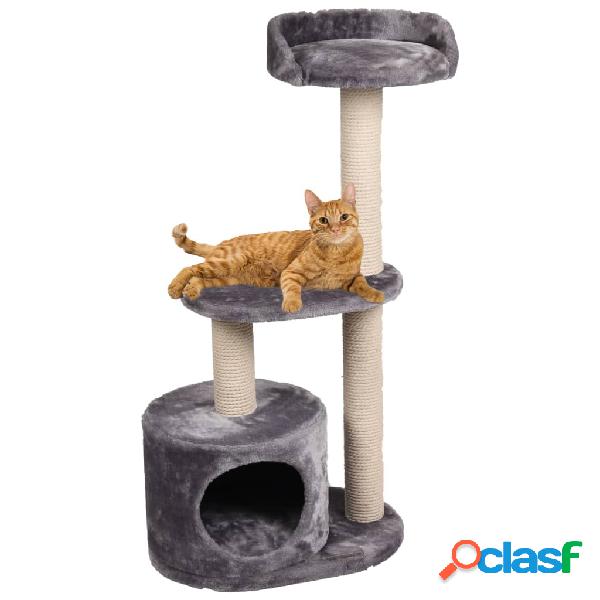 FLAMINGO Rascador para gatos Echo gris 48x34x99 cm