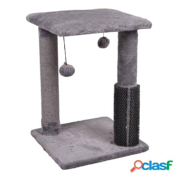 FLAMINGO Rascador para gatos Una gris 35x35x48,5 cm