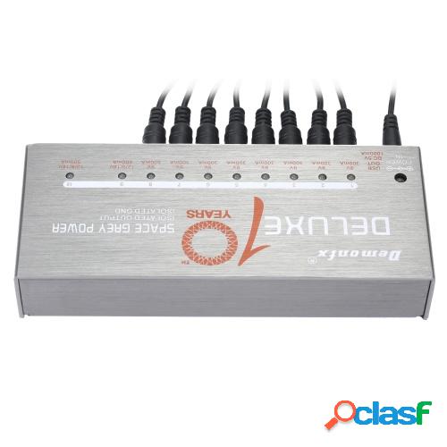 Fuente de alimentación de guitarra Demonfx 10 salidas