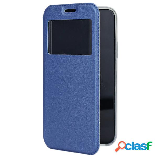 Funda ACCETEL para Huawei P Smart 2021 Flip Cover Gandy Azul