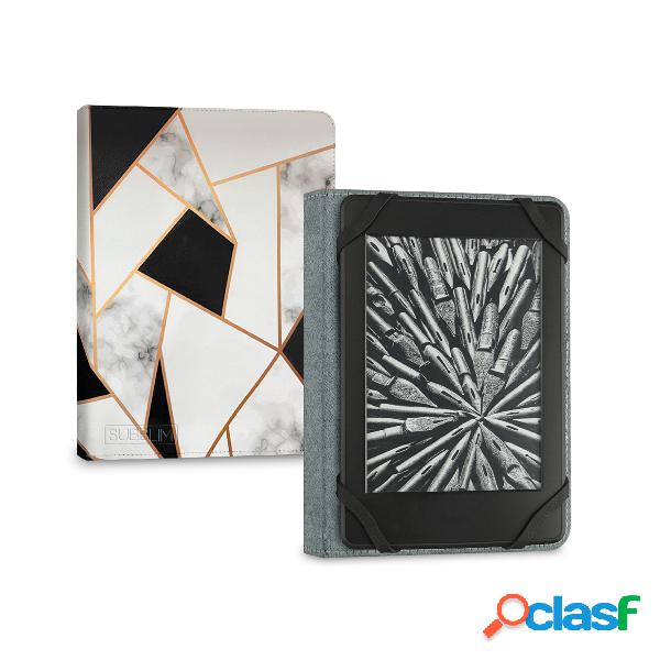 Funda Libro Electrónico SUBBLIM Universal 6 Clever Marmol