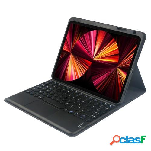 Funda de teclado BT desmontable con panel táctil compatible