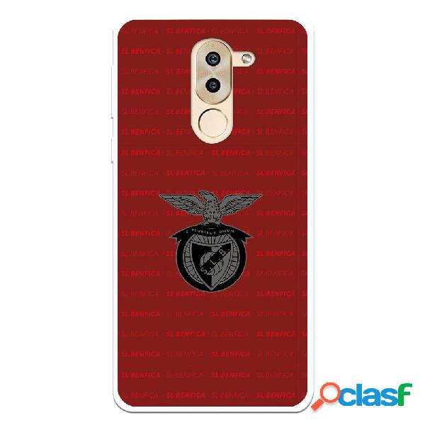 Funda para Huawei Mate 9 Lite del Escudo Fondo Granate -