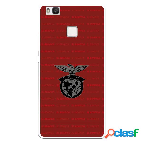 Funda para Huawei P9 Lite del Escudo Fondo Granate -