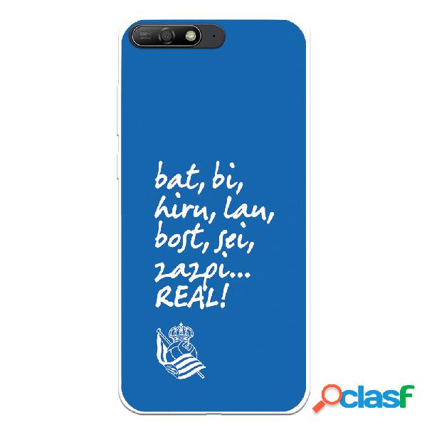 Funda para Huawei Y6 2018 del Real Sociedad de Futebol Real