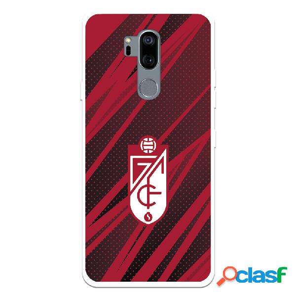 Funda para LG G7 del Granada CF Escudo -Rojas y Negras