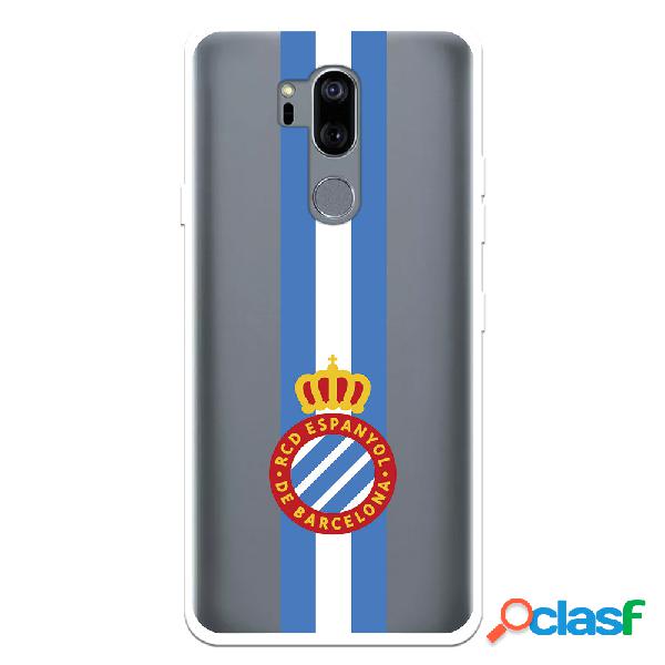 Funda para LG G7 del RCD Espanyol Escudo Albiceleste Escudo