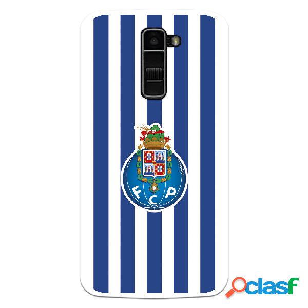 Funda para LG K10 del Futebol Club Oporto Escudo Rayas -