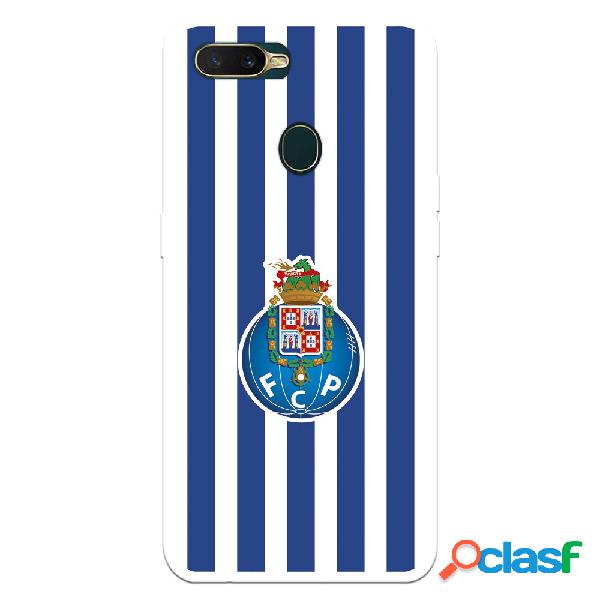 Funda para Oppo A7 del Futebol Club Oporto Escudo Rayas -