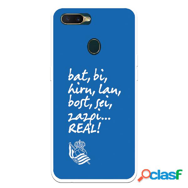 Funda para Oppo A7 del Real Sociedad de Futebol Real grito