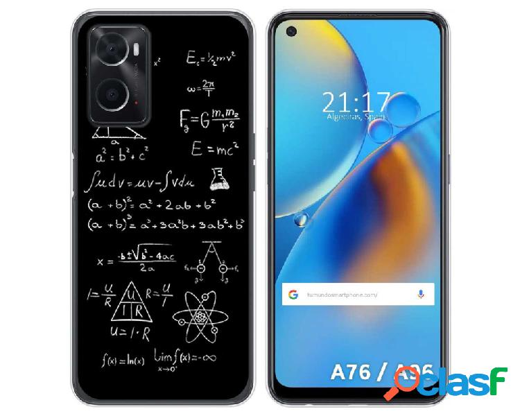 Funda para Oppo A76 / A96 TUMUNDOSMARTPHONE Dibujos Formulas