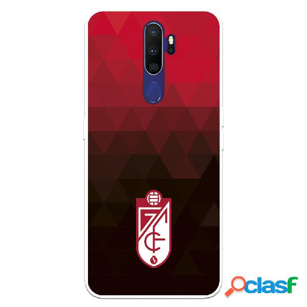 Funda para Oppo A9 2020 del Granada CF Escudo - Fondo Rojo y