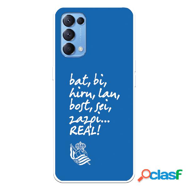 Funda para Oppo Find X3 Lite del Real Sociedad de Futebol