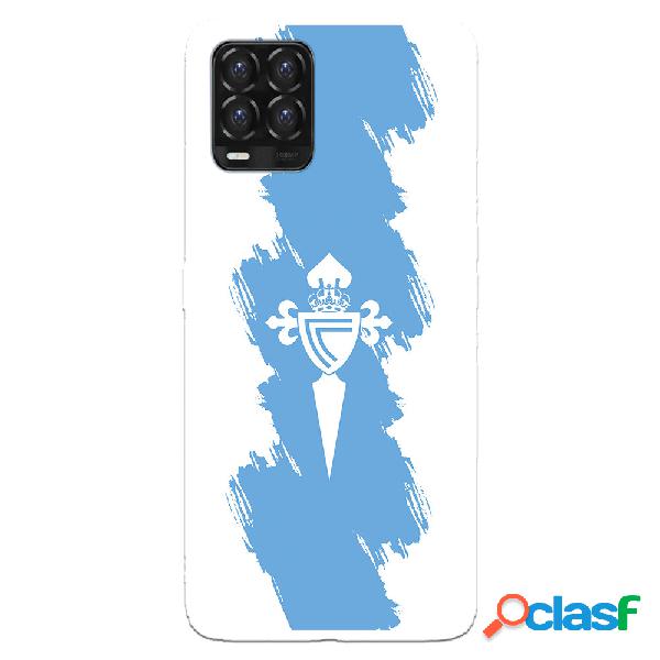 Funda para Realme 8 del Celta Escudo Trazo Azul - Licencia