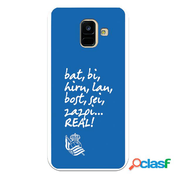 Funda para Samsung Galaxy A6 2018 del Real Sociedad de