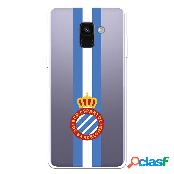 Funda para Samsung Galaxy A8 2018 del RCD Espanyol Escudo