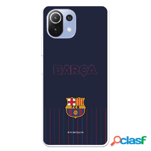 Funda para Xiaomi Mi 11 Lite del Barcelona Barsa Fondo Azul