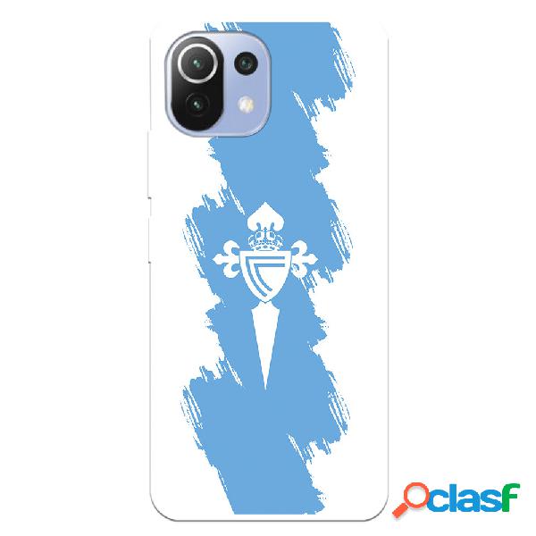 Funda para Xiaomi Mi 11 Lite del Celta Escudo Trazo Azul -