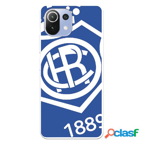 Funda para Xiaomi Mi 11 Lite del Recre Escudo Fondo Azul -