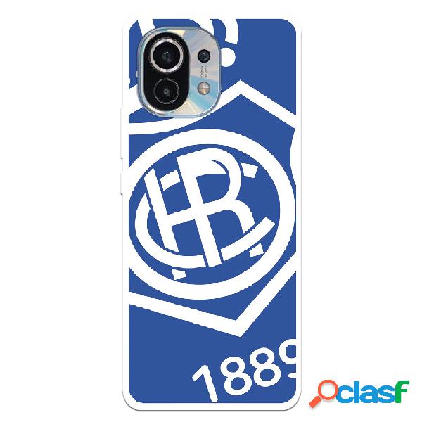 Funda para Xiaomi Mi 11 del Recre Escudo Fondo azul -