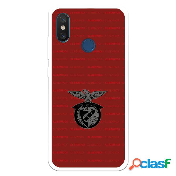 Funda para Xiaomi Mi 8 del Escudo Fondo Granate - Licencia