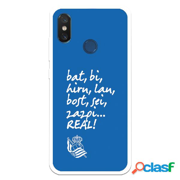 Funda para Xiaomi Mi 8 del Real Sociedad de Futebol Real