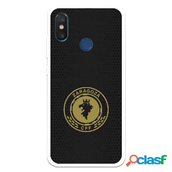 Funda para Xiaomi Mi 8 del Zaragoza CF Femenino Escudo Fondo