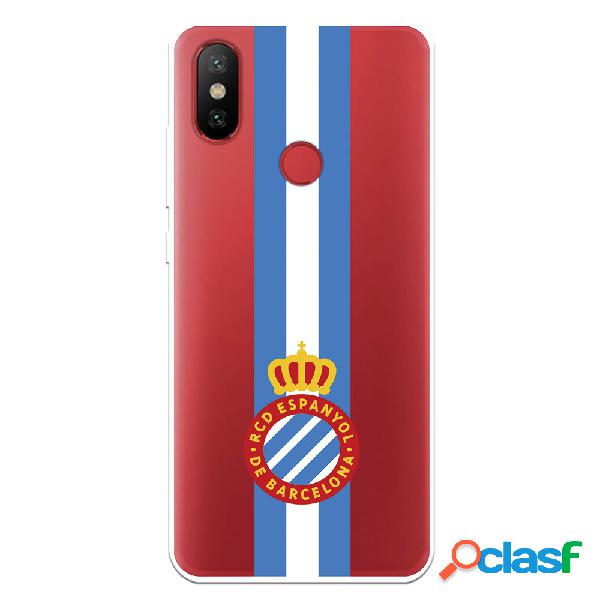 Funda para Xiaomi Mi A2 del RCD Espanyol Escudo Albiceleste