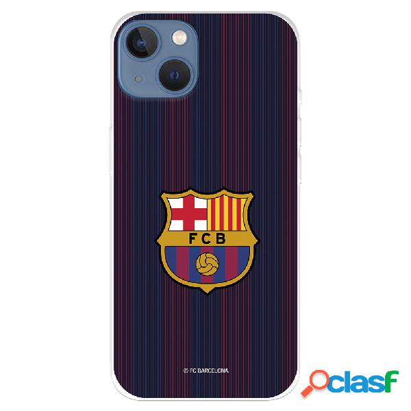 Funda para iPhone 14 Plus del FC Barcelona Rayas Blaugrana -