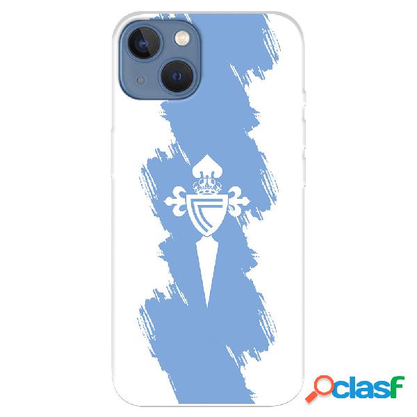 Funda para iPhone 14 Plus del RC Celta Escudo Trazo Azul -