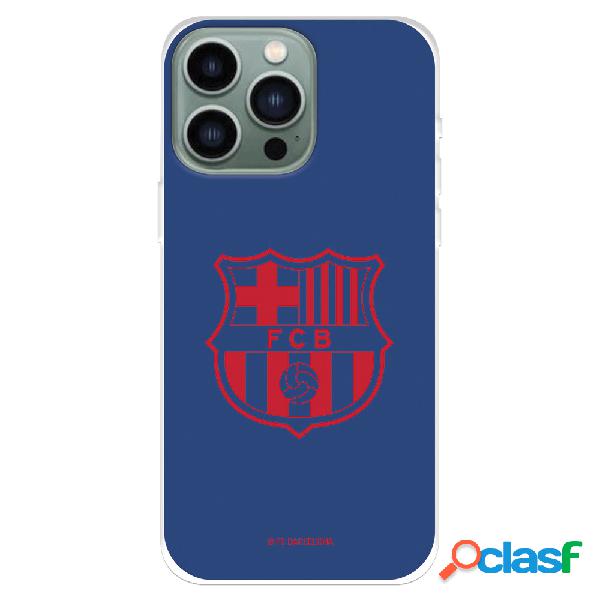Funda para iPhone 14 Pro Max del FC Barcelona Escudo Rojo