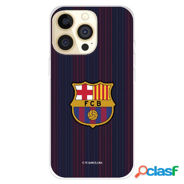 Funda para iPhone 14 Pro del FC Barcelona Rayas Blaugrana -