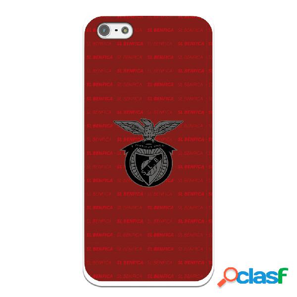 Funda para iPhone 5 del Escudo Fondo Granate - Licencia