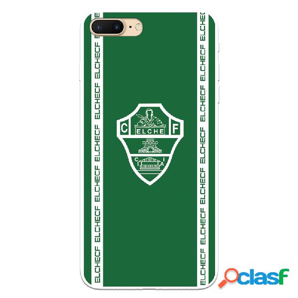 Funda para iPhone 7 Plus del Elche CF Escudo Fondo Verde