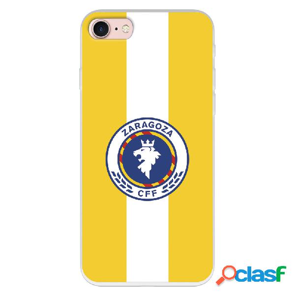 Funda para iPhone 7 del Zaragoza CF Femenino Escudo Fondo