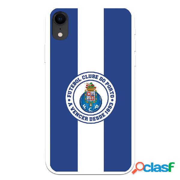 Funda para iPhone XR del Futebol Club Oporto Escudo Rayas -