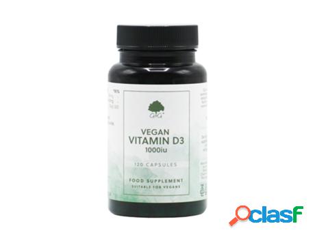 G&G Vitamins Vegan Vitamin D3 1000iu 120&apos;s