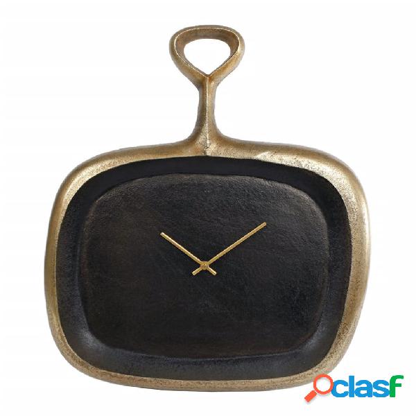 Gifts Amsterdam Reloj de pared Jaipur aluminio dorado negro