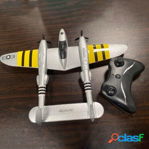 GoolRC RC Airplane 2.4GHz 2CH P38 RC Airplane Aircraft EPP