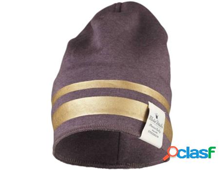 Gorro/Gorro de Invierno ELODIE Ciruela Dorada 0-6 M